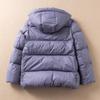 Winter Light Hooded Warm Puffer Jacket Women Down Soft Coat Casual Bread Short Outwear