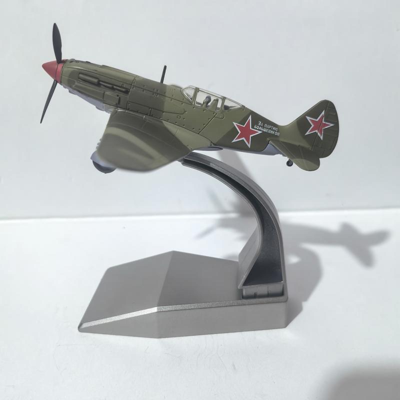 Diecast Metal 1/72 Scale Mikoyan MiG-3 Fighter Military Model Airplane Collect Gift