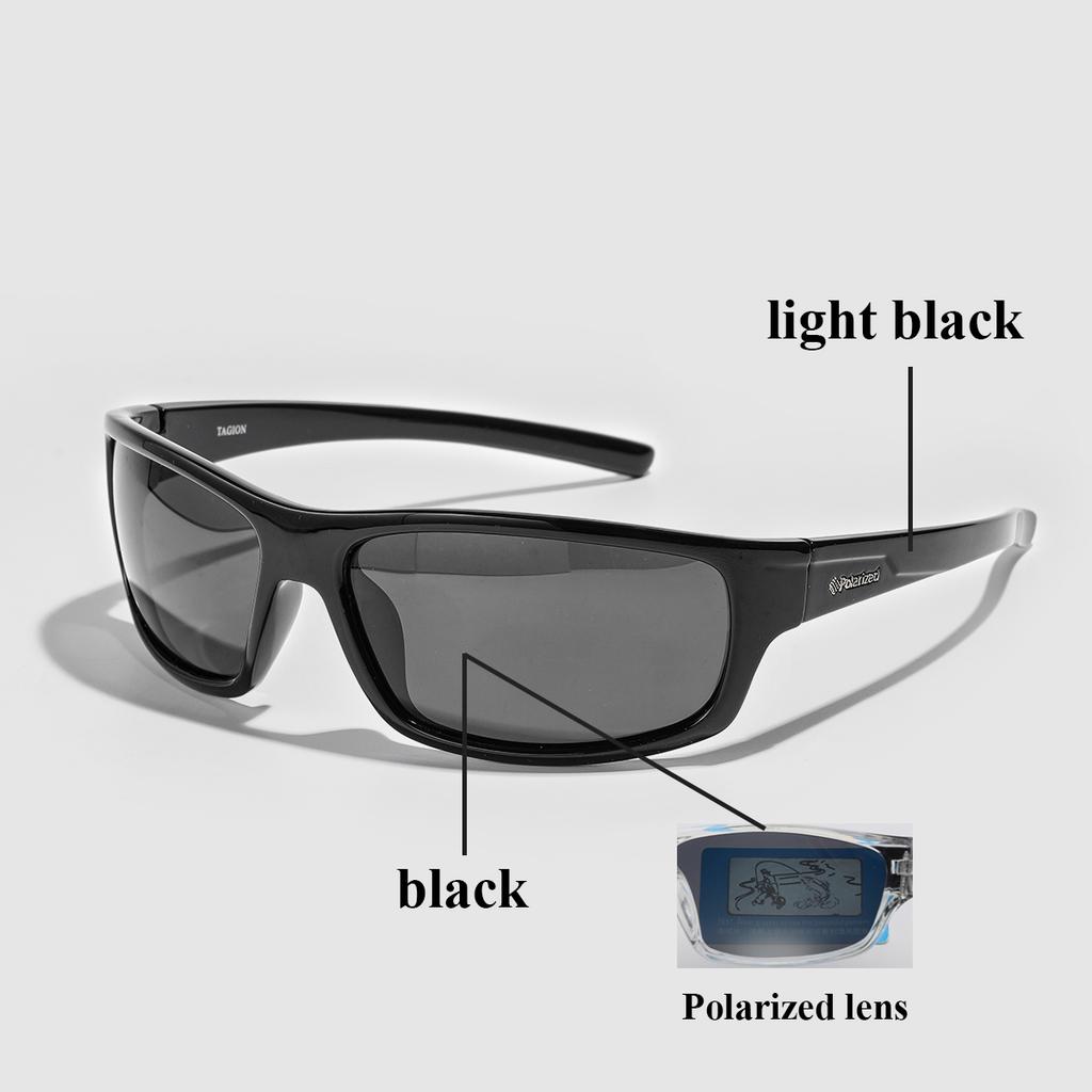 Ruiao Polarized Sunglasses anti glare Men Sport Hipster women Glasses UV400 Hiking cycling Wrap outdoor bike Sunshades fishing