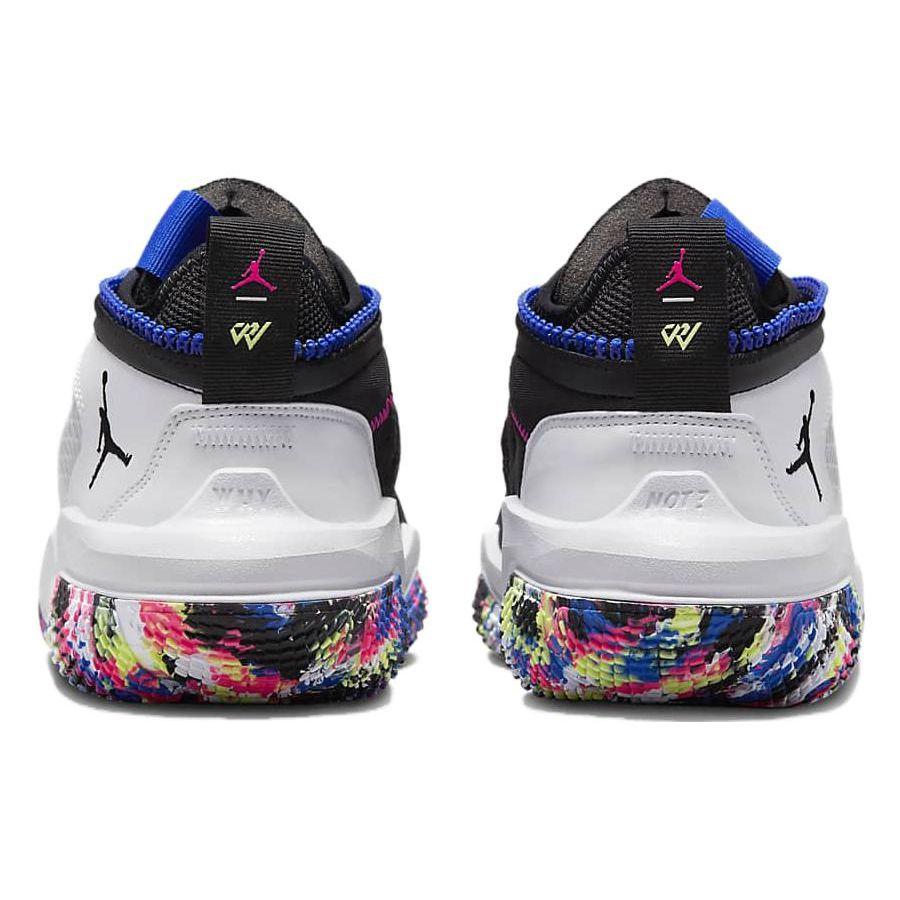 Air Jordan Why Not Zer0.6 White Multi-Color Unisex Sneakers Light-Liquid-Lime Pink-Blast Black DO7189-101
