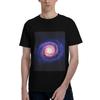Mantel Galaxy Universum Planeten 100% Katoen T-shirt Heren Grappige T-shirts Mannen Ronde Hals Korte Mouw S6XL