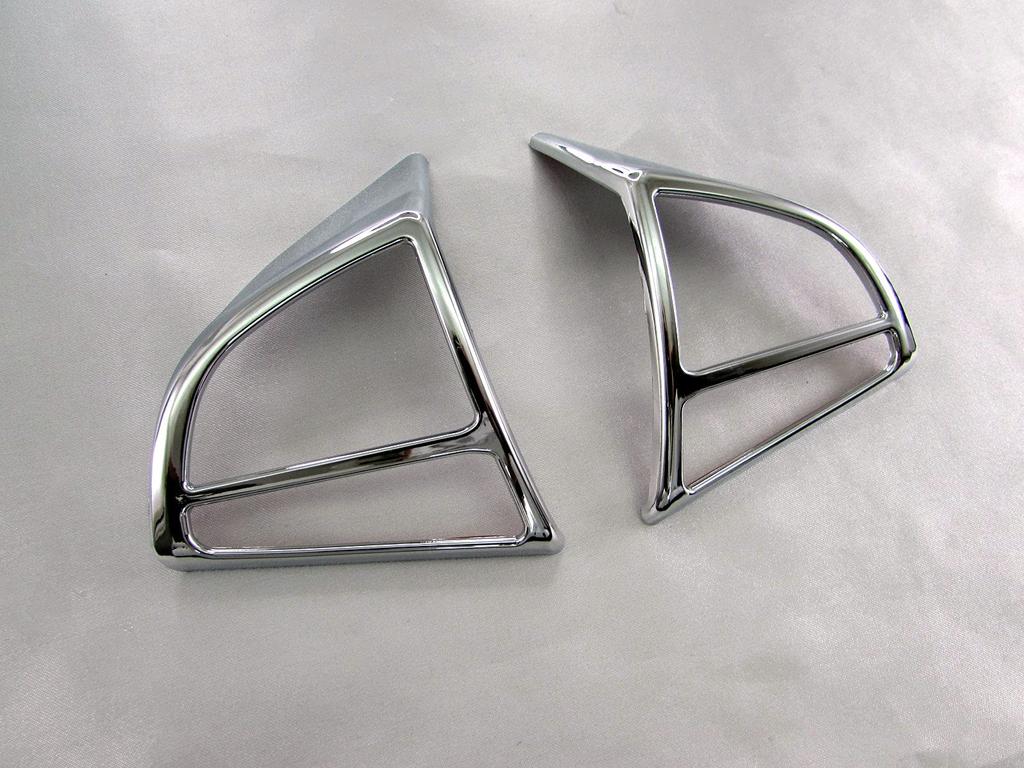 BRIGHTZ Chrome Steering Switch Cover for Wagon R Stingray MH55S Compatible with and 55 Wagon R Stingray [INT-ETC-566] MH, MH55, H55,