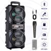 3000W Portable Bluetooth Speaker Sub woofer Heavy Bass Sound System Party Dj Karaoke Rechargeable Loud Speaker