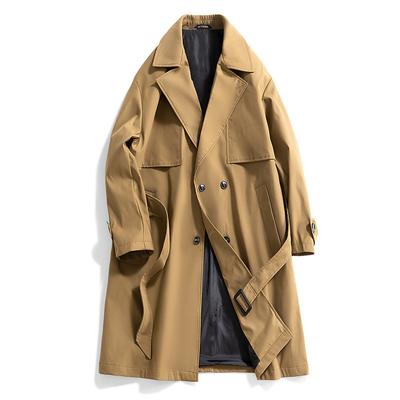 Mid To Long Windbreakers for Men In Spring and Autumn, Jackets, Suits, British Business Coats