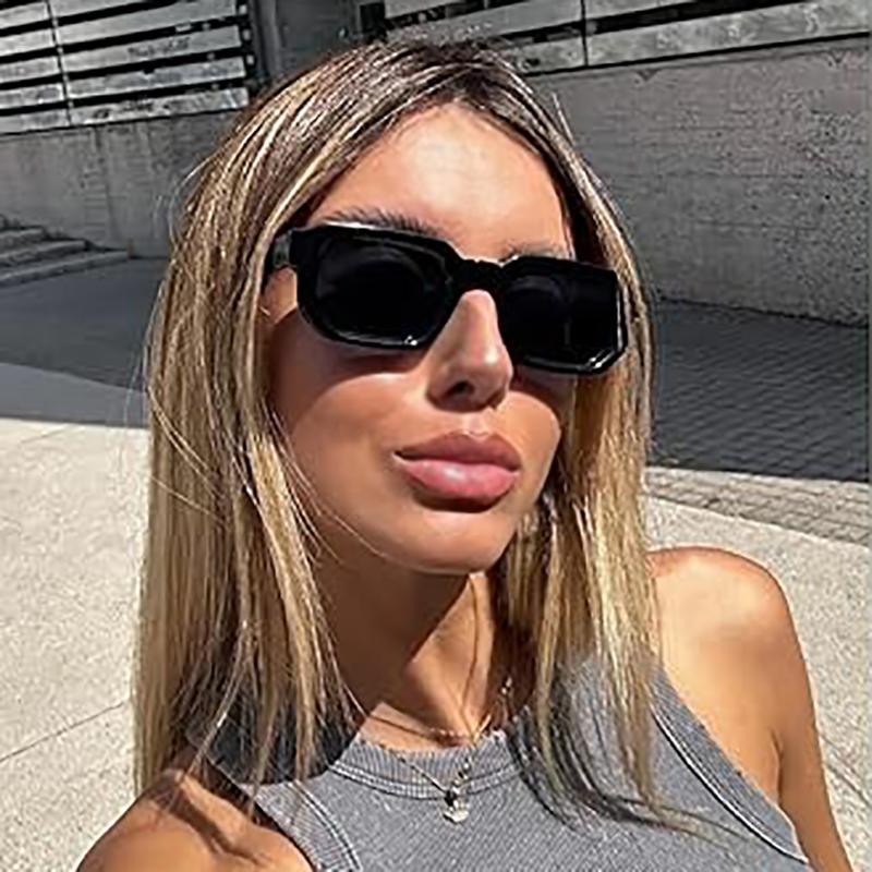 

Fashion Simple Square Sunglasses Men Women Minimalist Flat Mirror Men Driving Shades Sun Glasses Classical Frame Eyeglasses