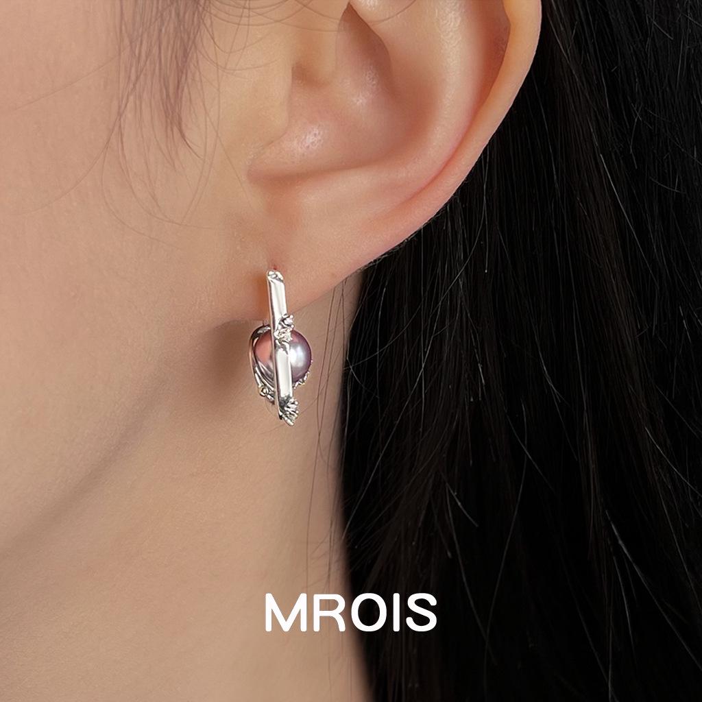 Vergoldete Sternenstaub Zirkon Perlen Planeten Ohrringe - High-End, Einzigartiges, Süßes und Cooles Design