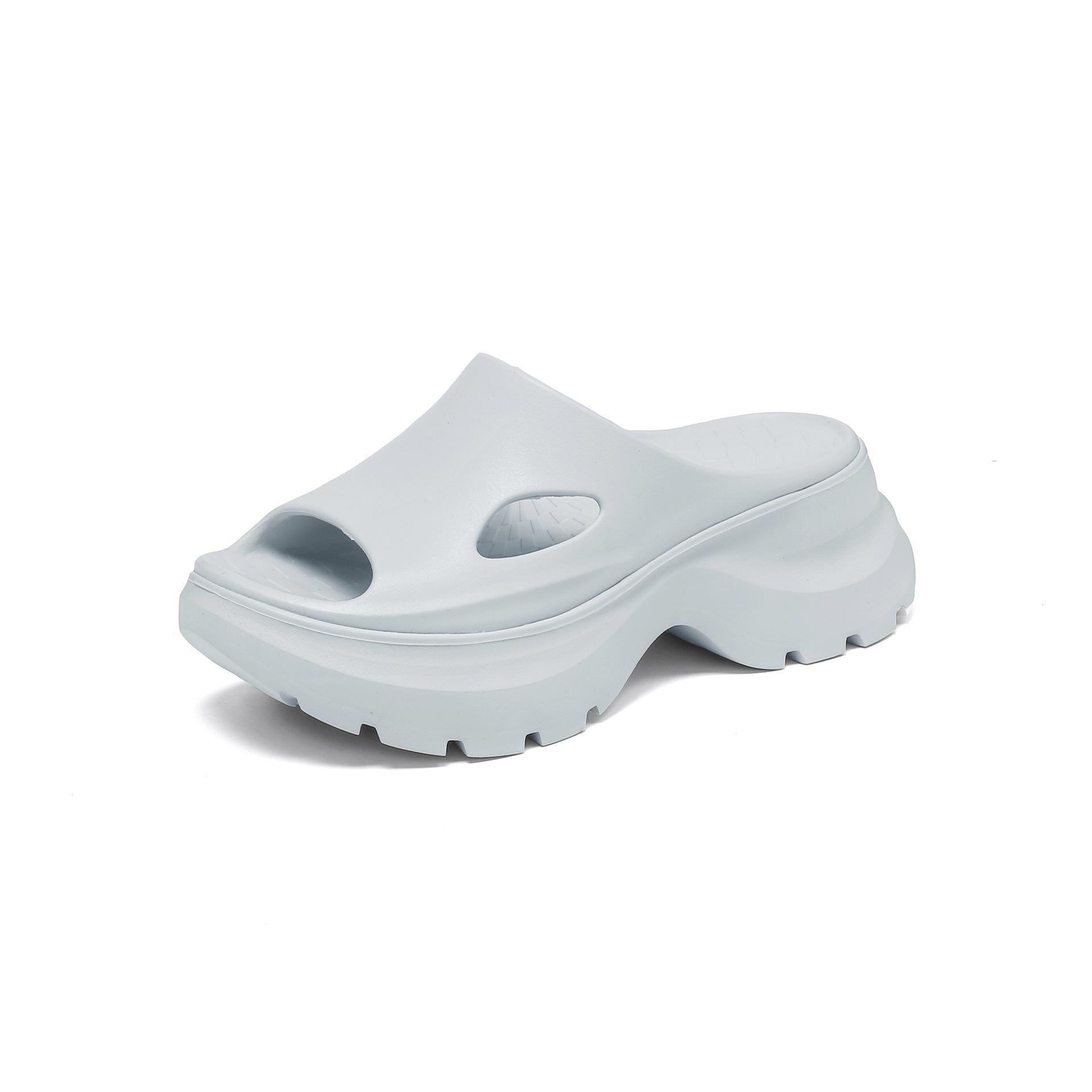 Supermodel Style 7.5cm Thick Sole Comfort Slippers: Women s Summer Outdoor Sandals 37 серый