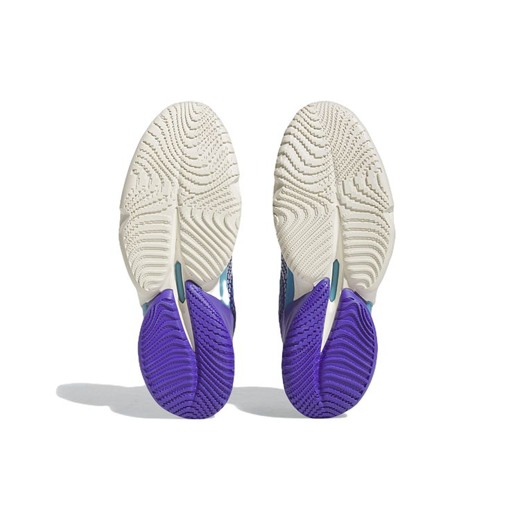 Adidas VESTIR. Edição #4 Tênis Masculinos Utah Jazz Roxo Roxo-Rush Off-White HR0710