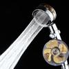 360 Turbo Hydro clear Fan Spiral High Pressure Shower Head