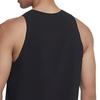 Nike Tank Tops Men's Black Crew Neck Moderate Straight Fit BV5666-010