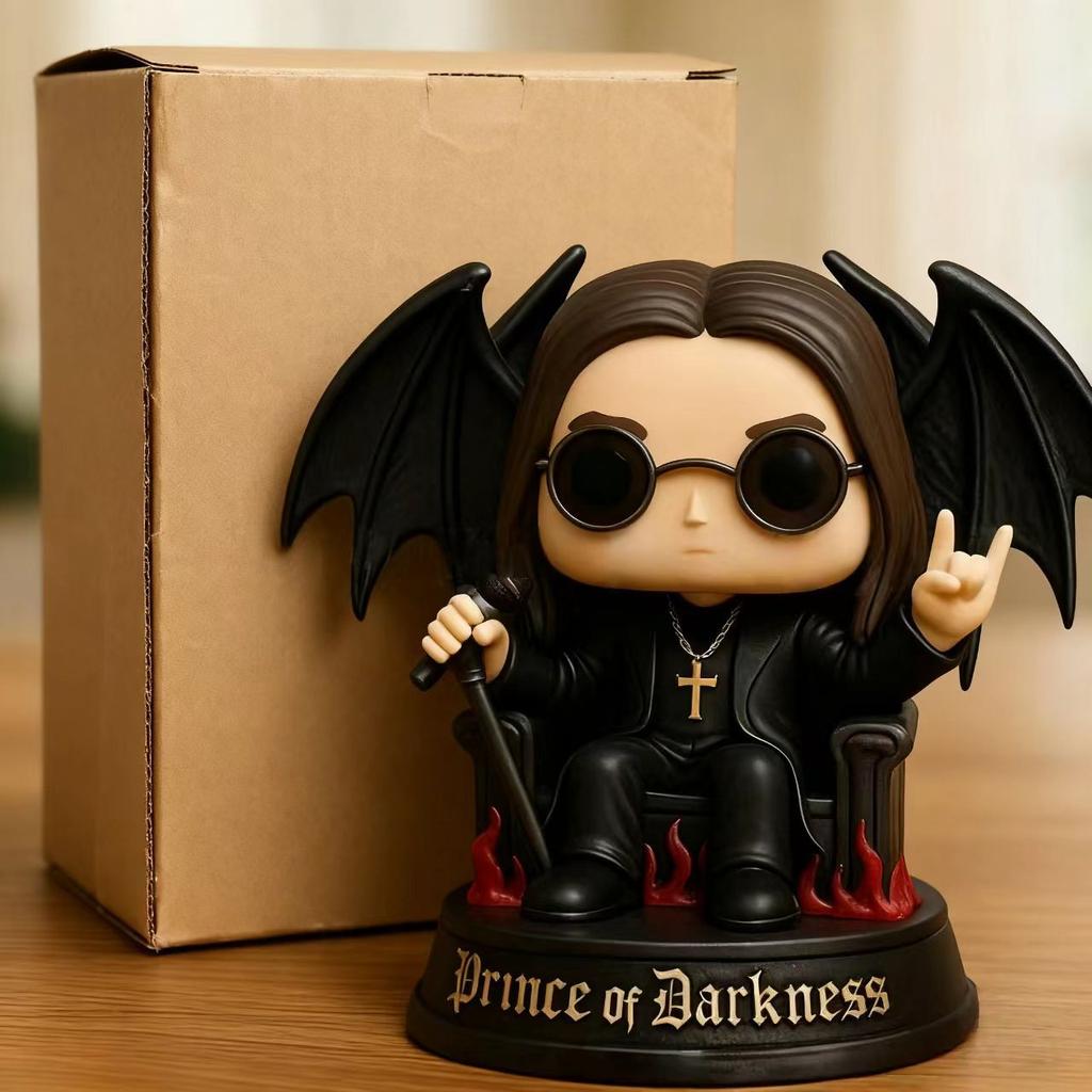 2025 per Figura di Ozzy Osbourne Grazie Ozzy L'Ultimo Spettacolo Ritorno all'Inizio Spettacolo di Addio 2025 Statuetta Decorazioni da Scrivania