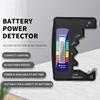 Digital Battery Tester Battery Capacity Detector Card Type Battery Checker for 9V 1.5V Button Cell Batteries