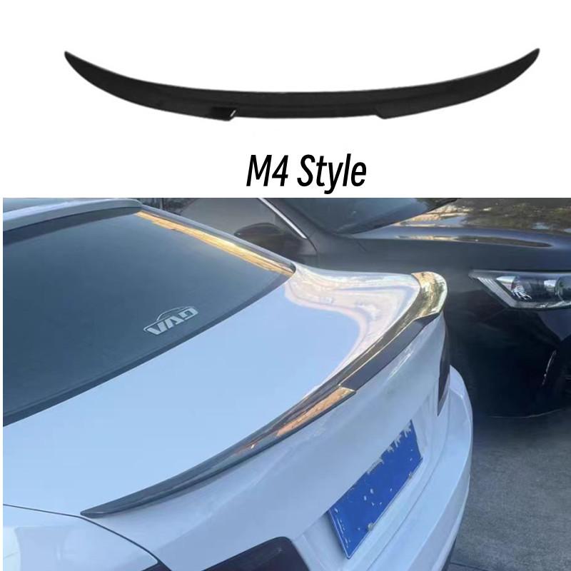 För BMW 5-serien F10 F18 M5 520i 525i 528i 530i 530i M4 M5 MP PSM Stil Bakre Bagagelucka Bil Spoiler Vingar Tuning Tillbehör Del