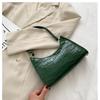 Einkaufstasche Retro Casual Damen Totes Schultertaschen Damen Leder Einfarbig Kette Handtasche für Frauen