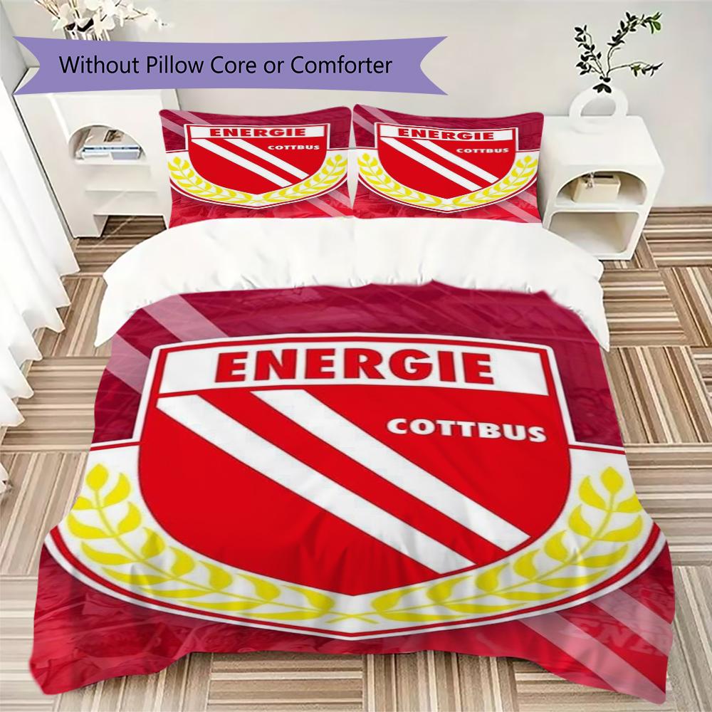 Energie Cottbus Set Lenzuola con Fantasia Copripiumino Federa Decorazione per la Casa Regalo di Compleanno (1 * copripiumino + 2 * federe senza imbottitura)38