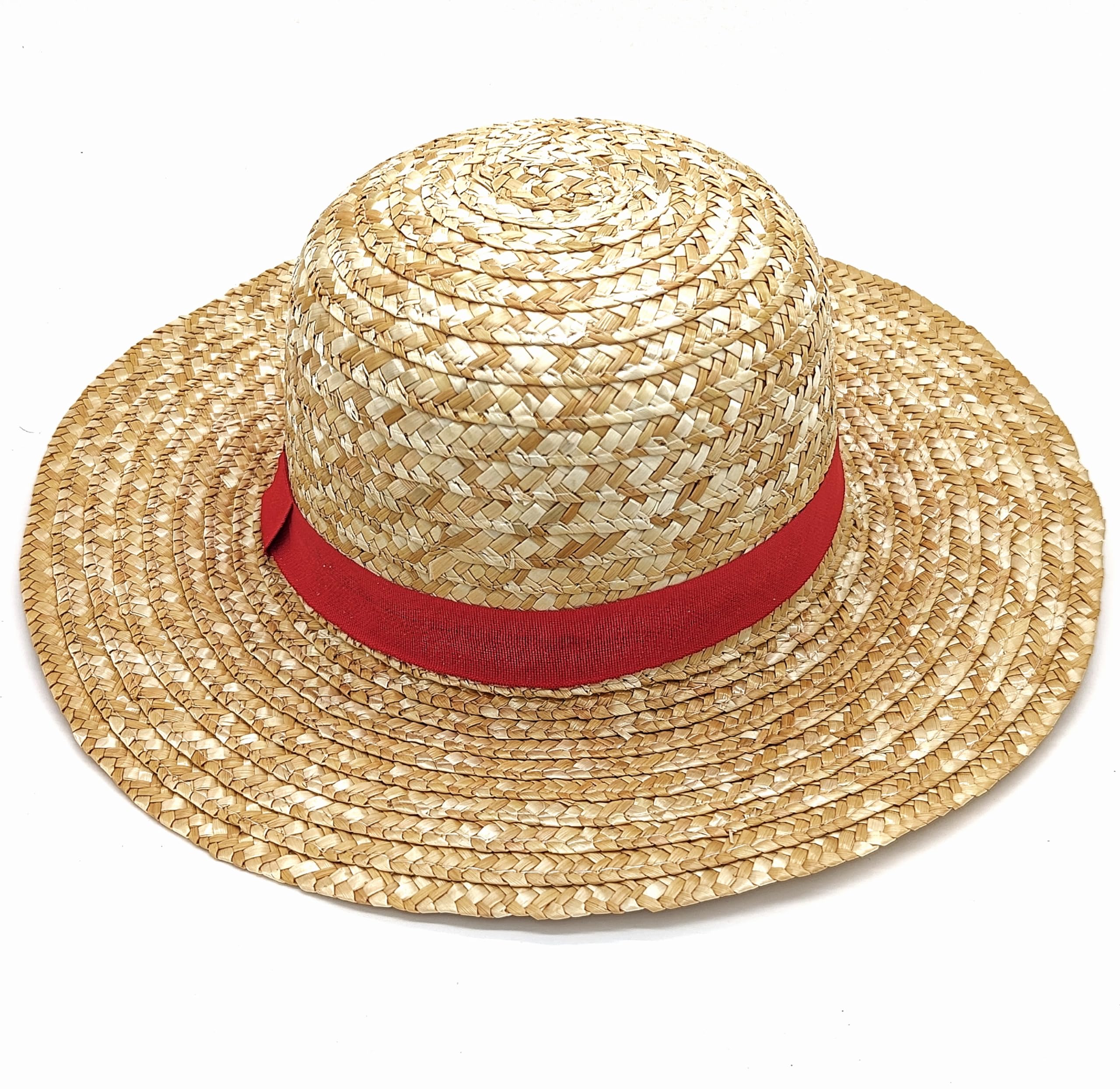 

Солом яний капелюх Луффі One Piece One Piece Luffy Cosplay Costume for Children Kids Girls Universal Studio Costume Props Warranty Included [sealche]