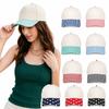 Striped Baseball Hats Polka Dot Sunscreen Hat New Trucker Hat  Casual Wear
