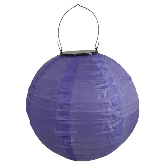 25/30CM Skládací solární lucerna s držadlem IP44 Vodotěsná Venkovní zahradní závěsná Čínská tradiční dekorativní LED látková lucerna