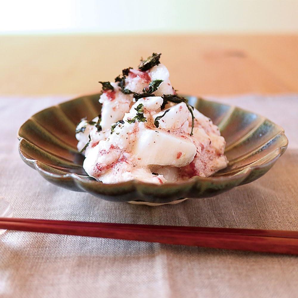 Bio Marche Japanese Pickled Plum Paste Ume Bishio, 100g x 5 Packs - Umeboshi Puree for Rice Balls, Salad, and Seasoning