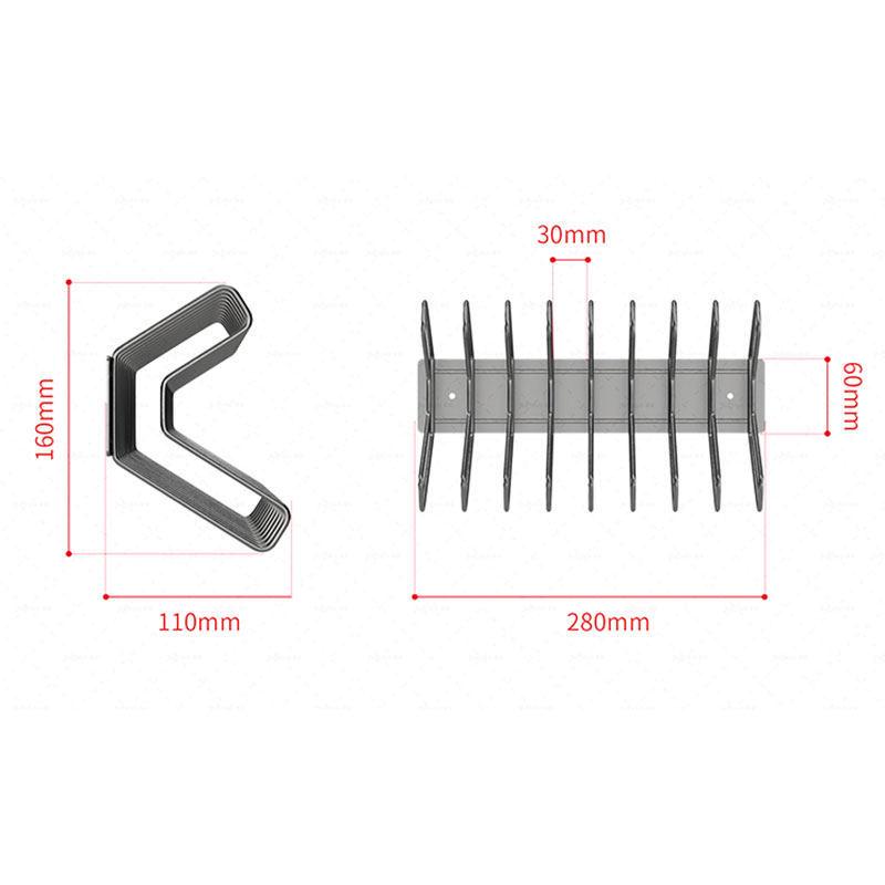 Cabinet Door Panel & Tile Sample Display Rack for Small Wood Boards and Quartz Stone