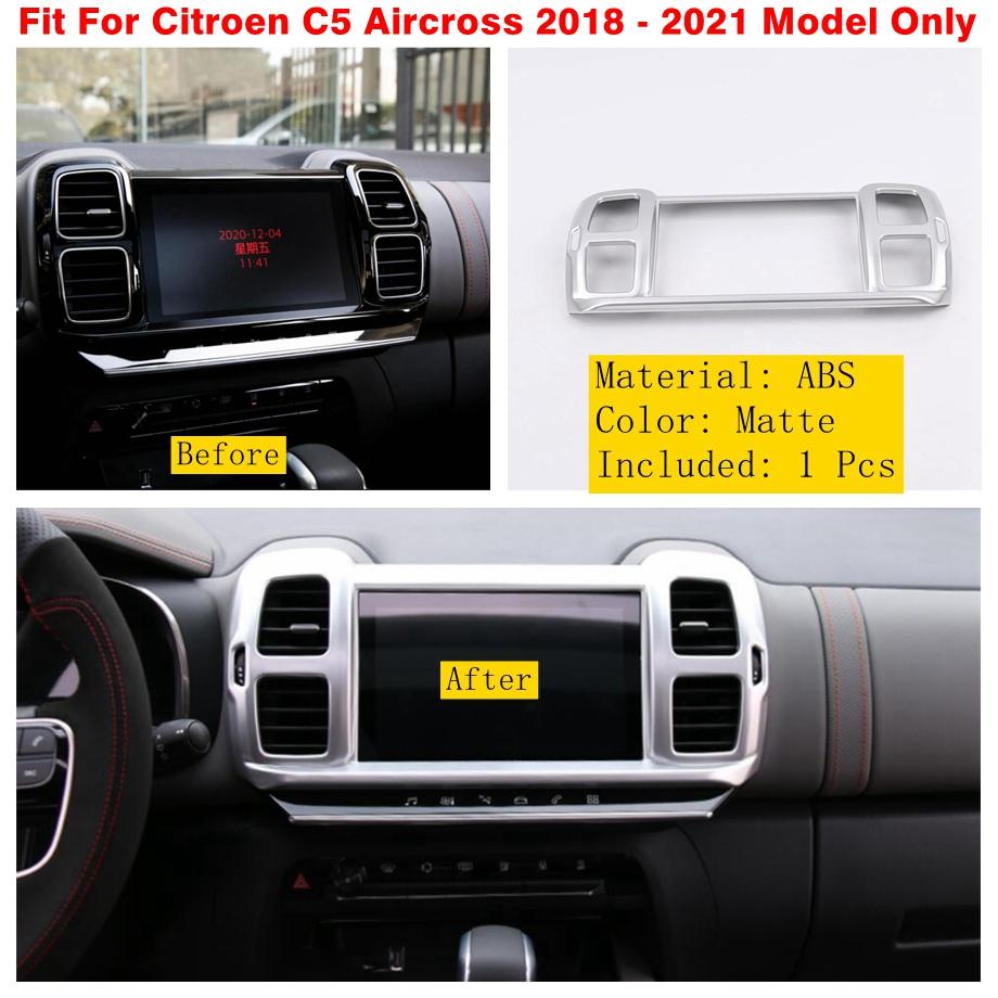 Matte Säule A Lautsprecher / Schalthebel / Türgriff Schale Dekor Abdeckung Zierleiste ABS Zubehör Für Citroen C5 Aircross 2018 - 2024