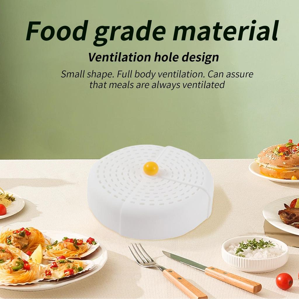 Food Cover Food Tents Dome Screen Protective Breathable Foldable Bowl Lids Guard For Dining Home Tables Countertops Camping