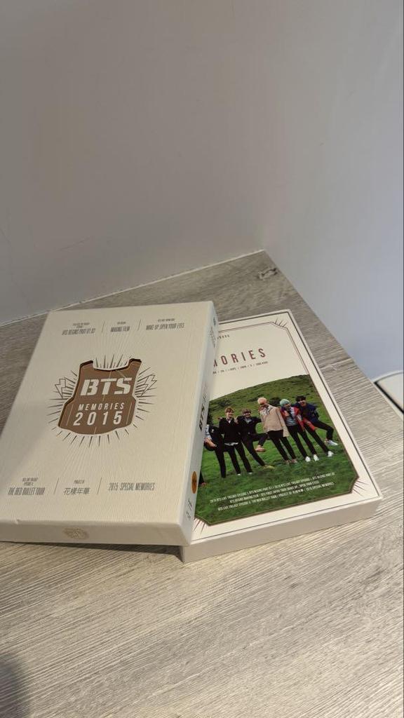 [USED] BTS 2015 Memories Korean Edition DVD Photobook