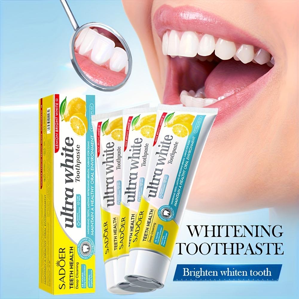 Brightens Toothpaste Lemon Flavor Teeth Tooth Decay Repair Professional Dental Bleach Toothpaste Fresh Oral Cleansing Care
