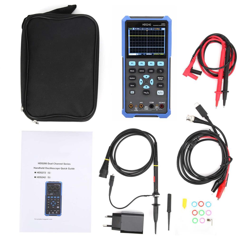 HDS242 OWON Handheld Oscilloscope Multimeter Signal Source Waveform Generator Multifunctional Tester