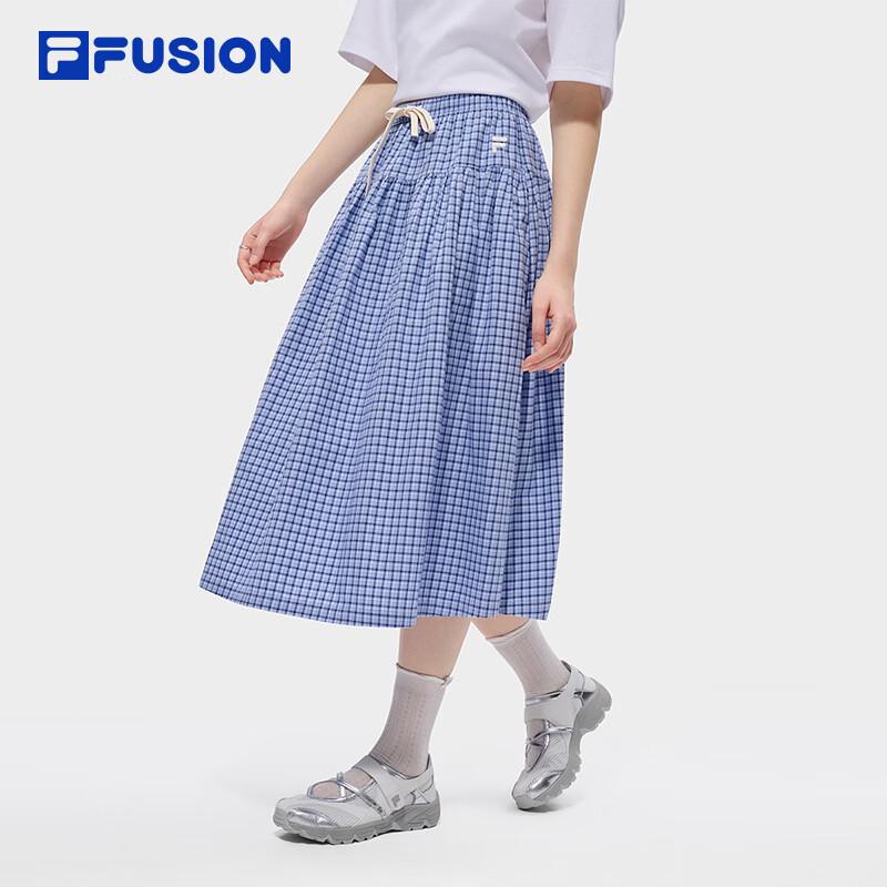 

Женская клетчатая юбка А-силуэта средней длины FILAFUSION M