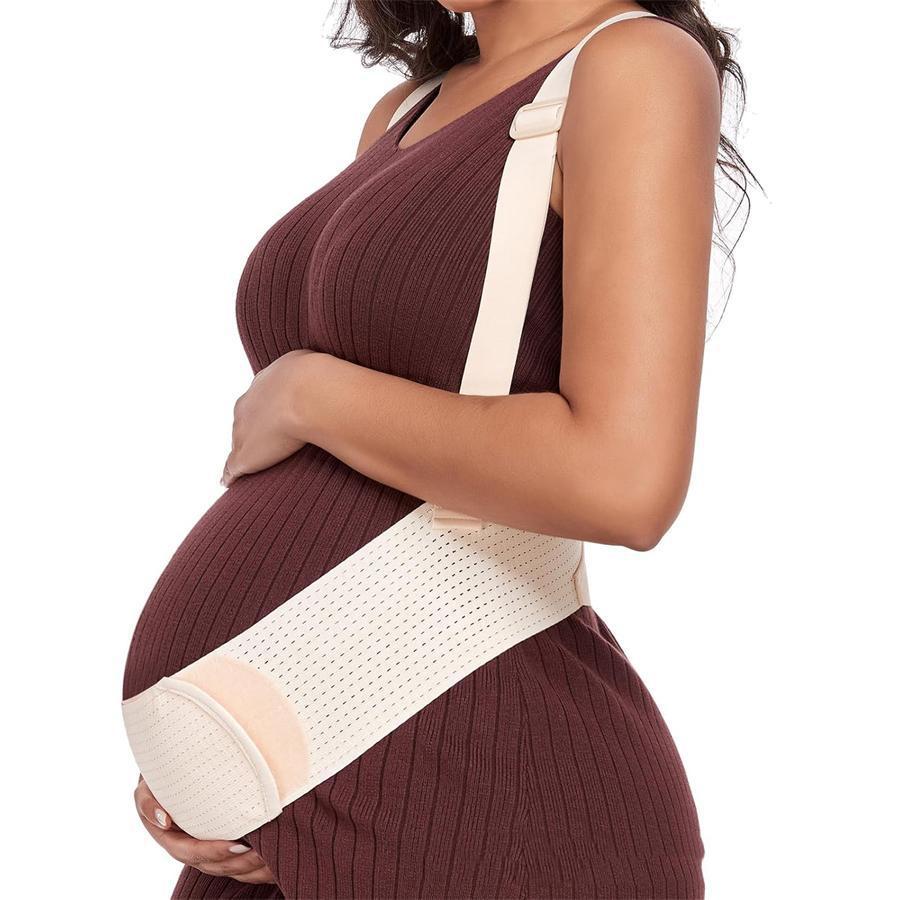 

Maternity Support Abdominal Belt Strap Type Breathable Support Abdominal Support Adjustable Waist Belt in Middle Late Pregnancy Waist Support Belt xl ( 85kg and above) бежевий