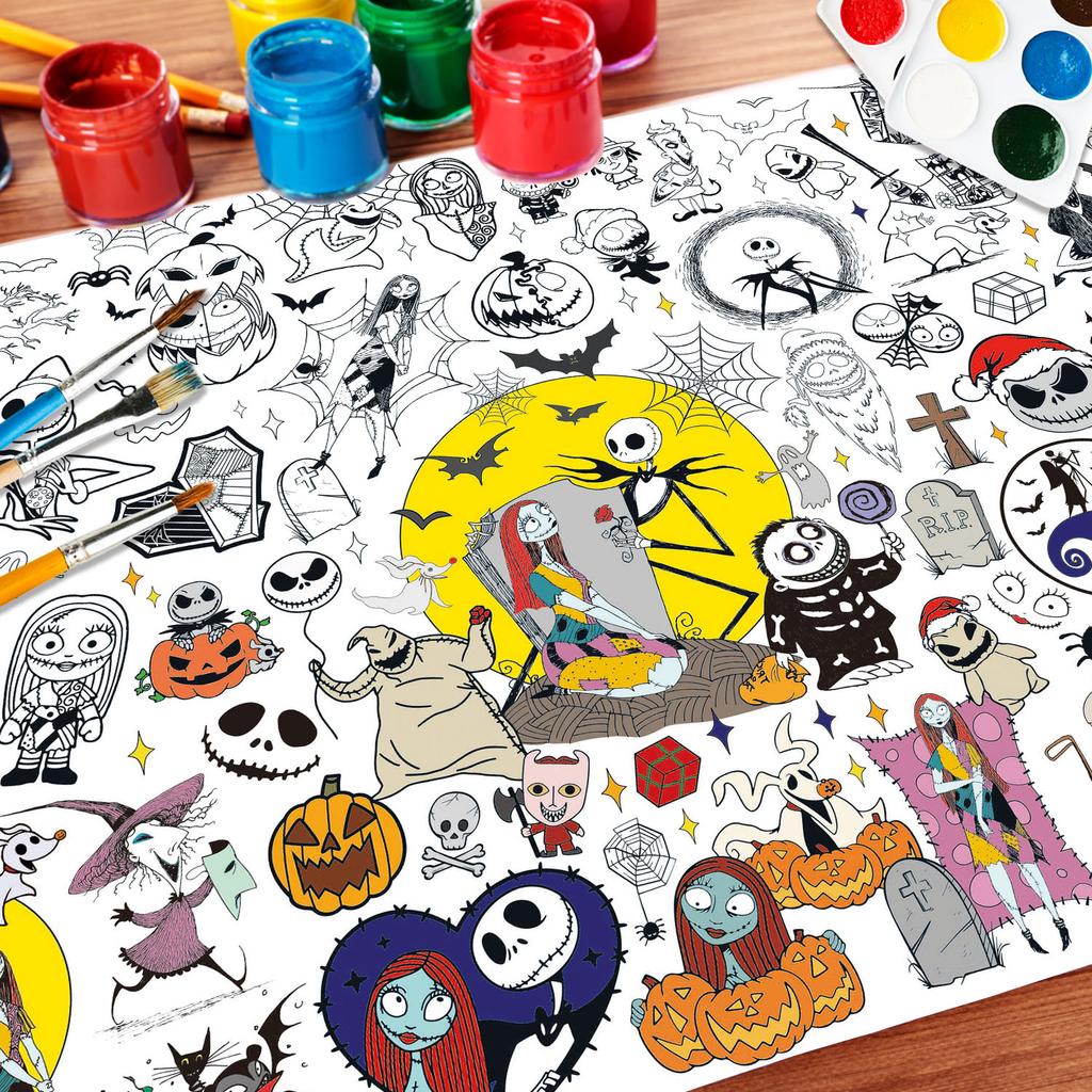 Horké Dětské Kreslení Diy Halloween Lepicí Barevný Papír Na Vyplňování Barvicí Papír Barvicí Ubrousek Pro Děti Raně Vzdělávací Hračky