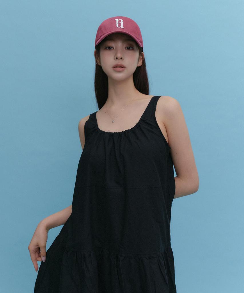 Luseoul Signature Denim Ball Cap Wine Blue