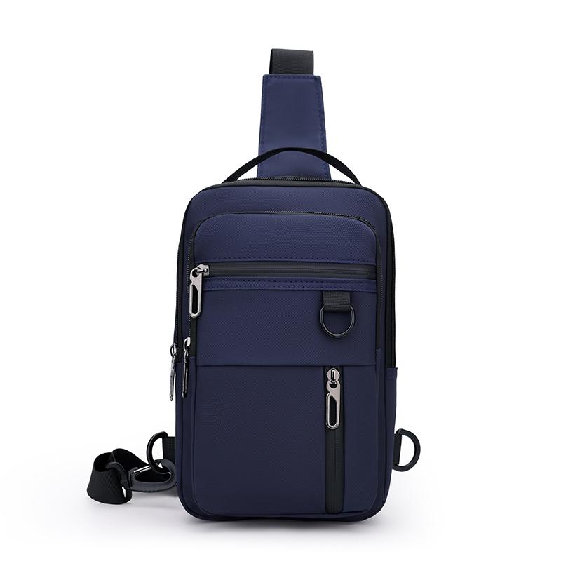 Men's Chest Bag Nylon Bag Large Capacity Shoulder Crossbody Bag