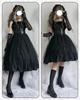 JIURUN Lolita Gothic Lolita Jumper Plus Mori Sweet Sash Gothic Lady One-Piece Costume, Skirt, Cosplay, Anime, Size, Girl, Lolita, Outerwear, Gloves,