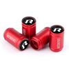 2026 Hot Valve Stems Caps 4PCS 3D Metal Tire Valve Caps Car Tyre Air Stems Cover Decorate For VW Volkswagen GTI Golf 7 Passat R Polo Pass ET1