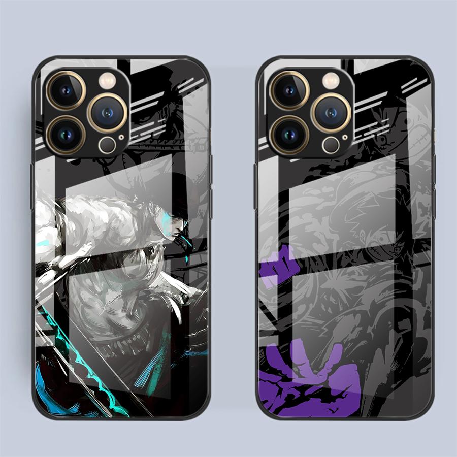 Glass Phone Cover Case for iPhone 17 Pro Max 11 16 15 Plus XR Air 13 12 8 14 Cool OneS P-ieceS