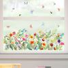 DIY Wall Decals Mural PVC Wall Stickers Flowers Wall Stickers for Living Room Bedroom Kitchen Home Decor Wallpaper