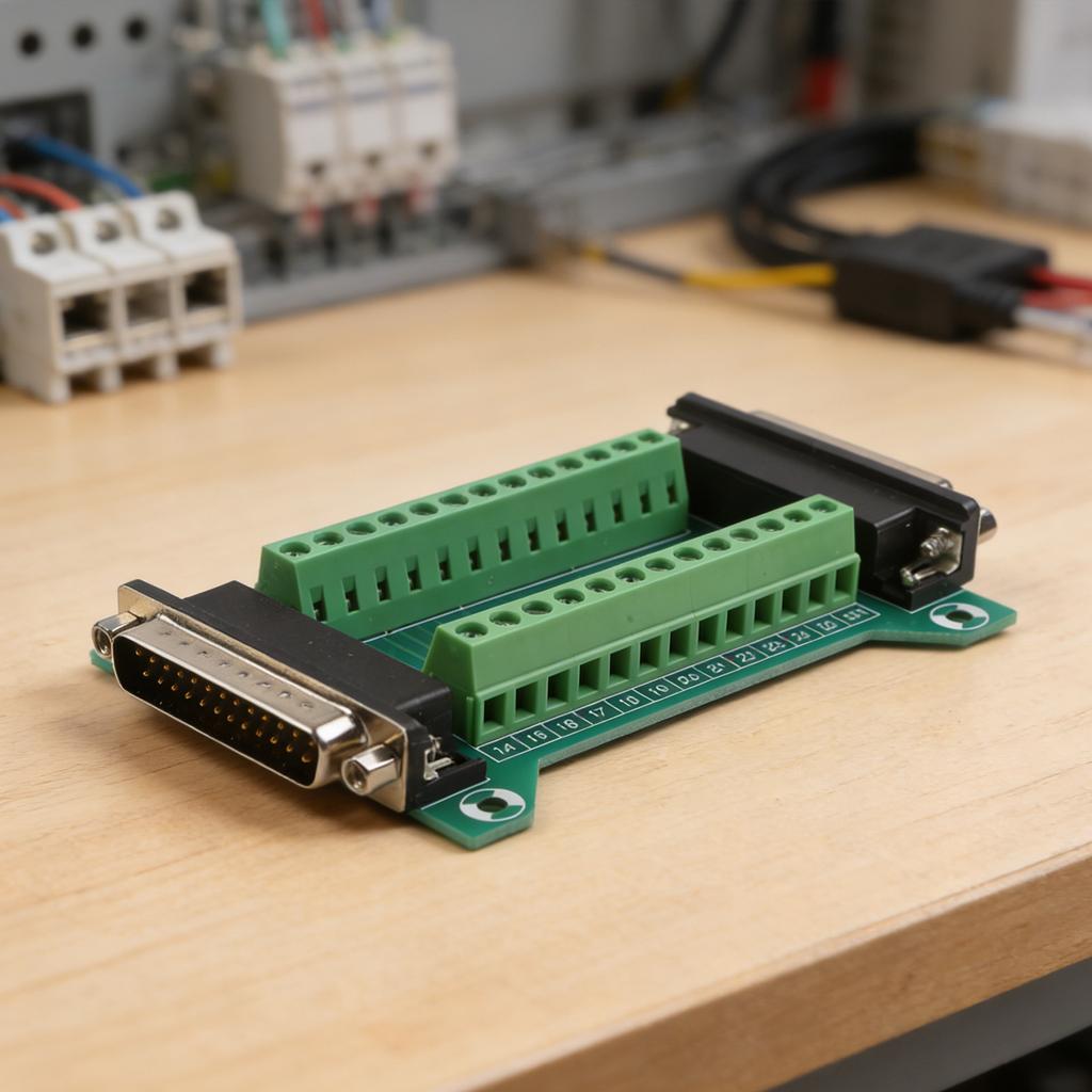 Solderless Connector DB25 Adapter For Field Use Dual-ended Design For 25-pin Devices Male Female Connector Adapter