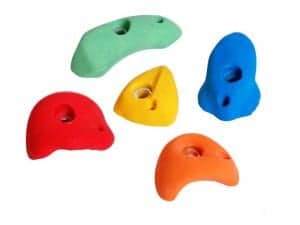 Climbing Wall Cheesy 3 Wood - Coloured Grips