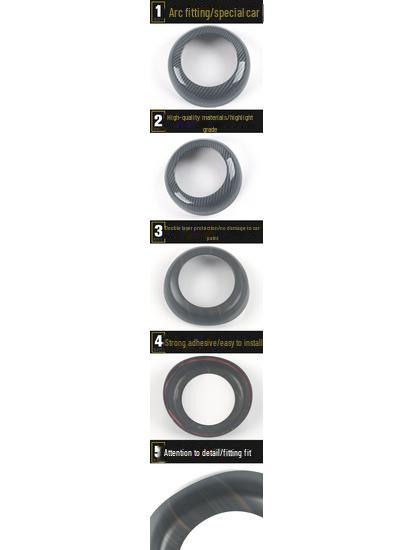 20 ONE Steering Wheel Trim & Control Panel Sequin Stickers