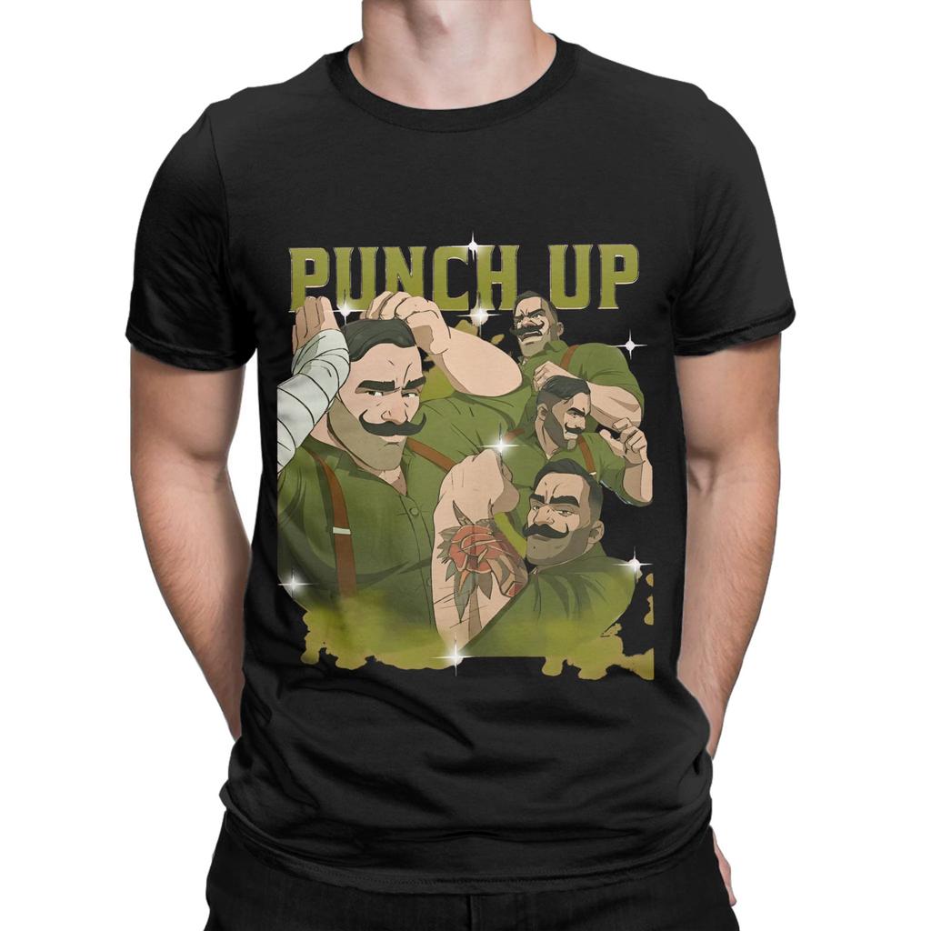 PUNCH UP DISPATCH Superhero Apparel Men Women T Shirt Cotton Tee Fashion T-shirt Clothing