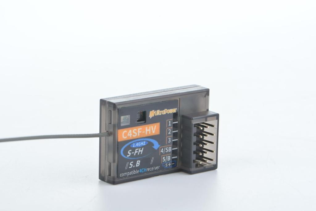UltraPower C4SF-HV Receiver [Compatible with FUTAxx S.Bxx 2.4G S-FHxx 4CH Receivers]