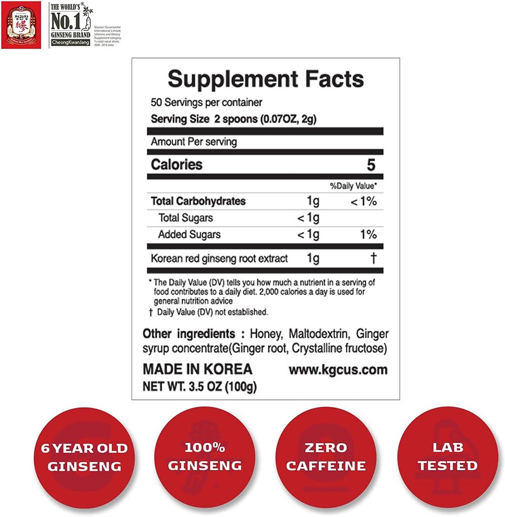 CheongKwanJang [Korean Red Ginseng Concentrated Extract 100g MILD] 6 Year Old