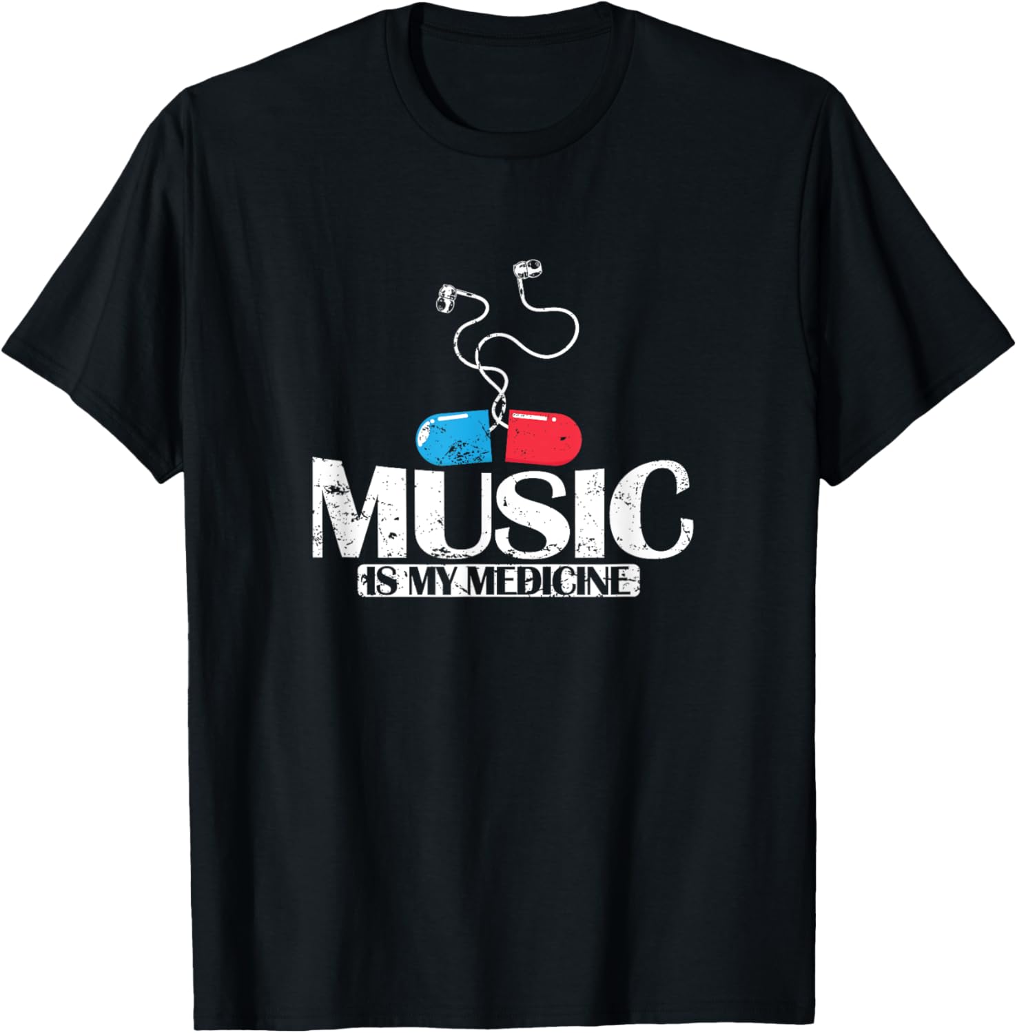 Music is my Medicine T-Shirt S разноцветный