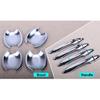 For Kia K3 Cerato ABS Chrome Trim Doors Handle Covers Accessories Stickers Car Styling 2010 2011 2012 2013 2014 2015 2016