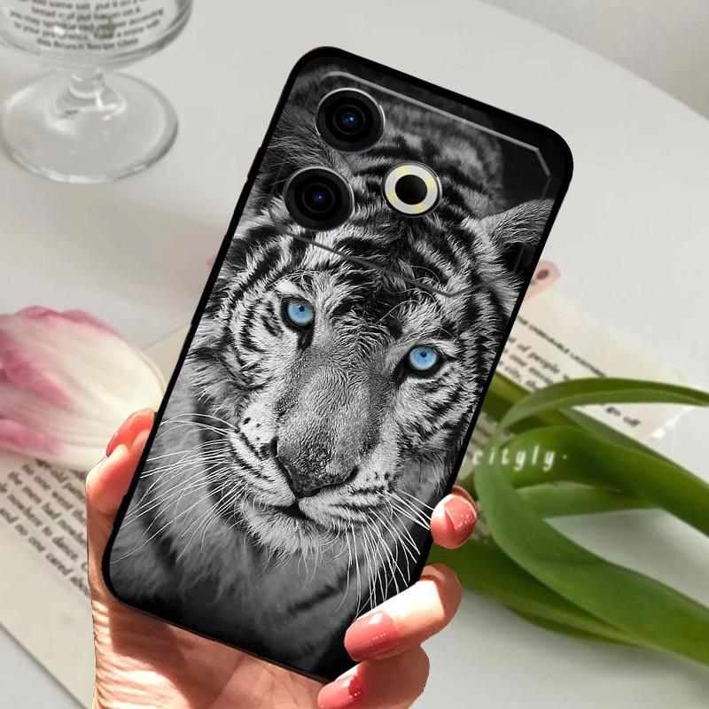 Für Tecno Pova 6 Neo Hülle Stoßfest Weiches TPU Silikon Handyhülle Für Tecno Pova 6 Neo Funda Pova6 Neo Capa Niedlicher Cartoon