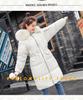 Winter new cotton-padded clothes women's big fur collar medium and long waist thickened down cotton clothes over the knee Korean coat women
