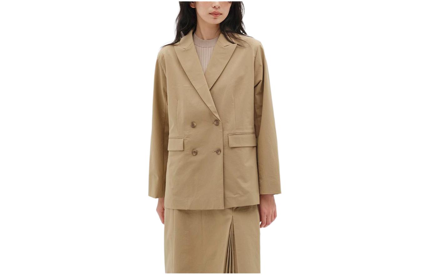 New Balance Jackets & Coats Women s Khaki AWJ45001-DLC L