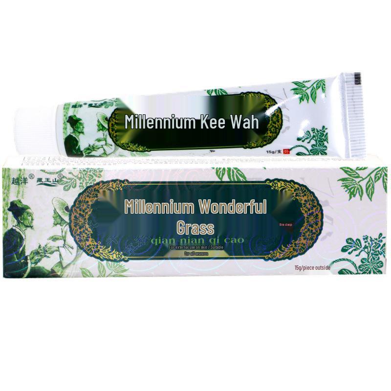 Oversea Miracle Herb Anti-Itch Cream for Skin - Herbal Ointment for External Use